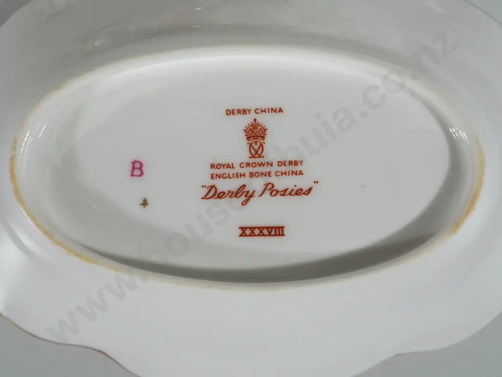 Large Lot of Royal Crown Derby China - Derby Posies Pattern Image 1++
