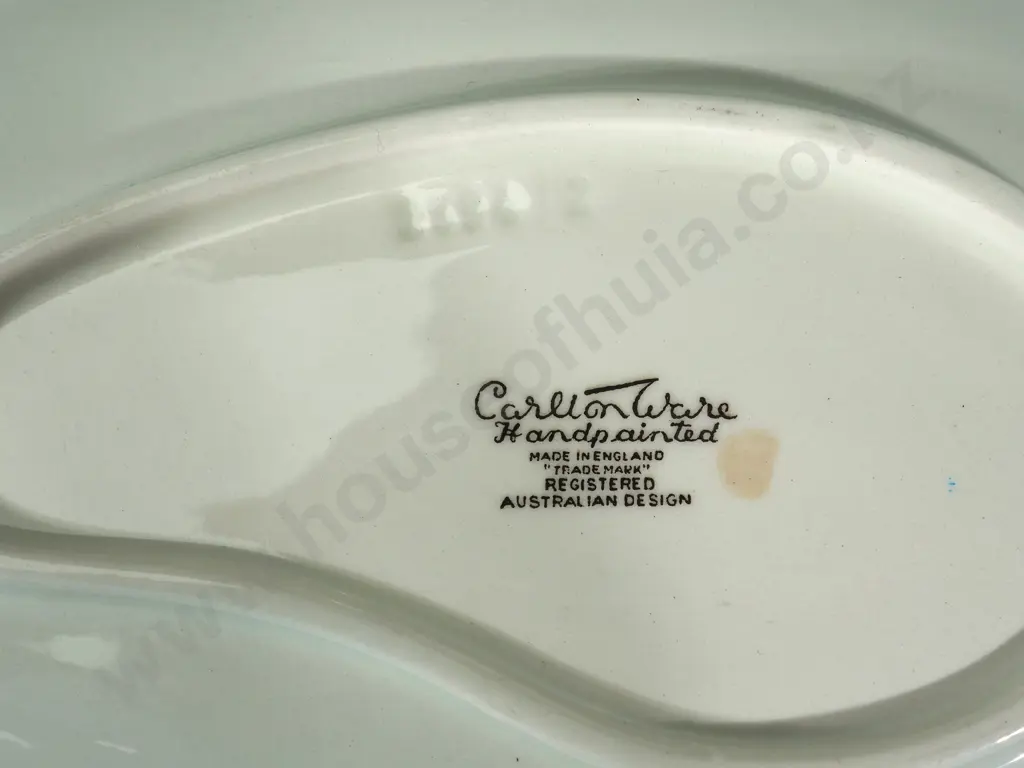 Two Carlton Ware Dishes - One Oriental & One Australian Design Image 1++