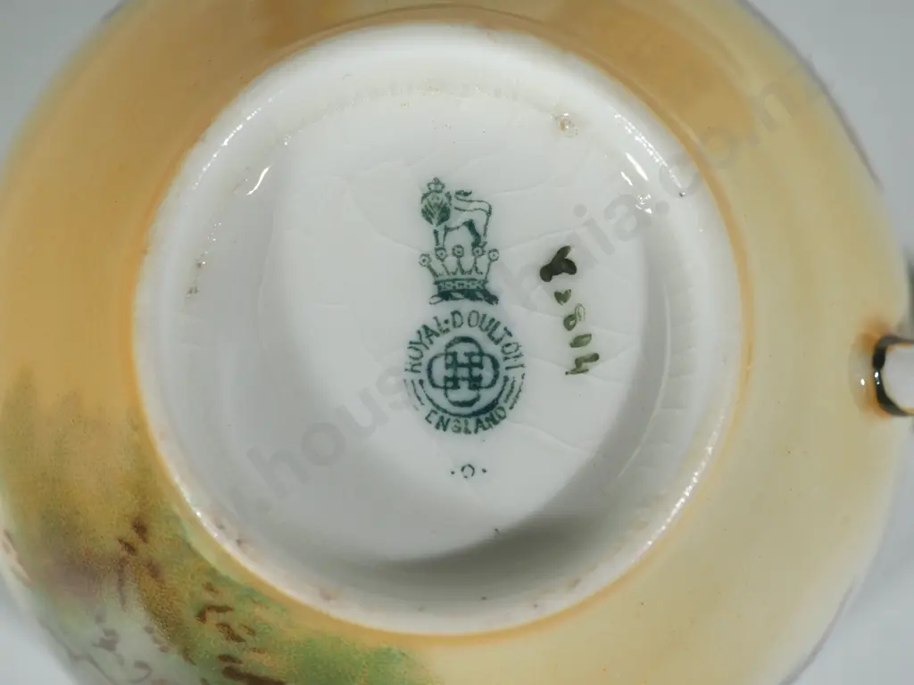 Two Royal Doulton Carriage Cups & Saucers Image 1++