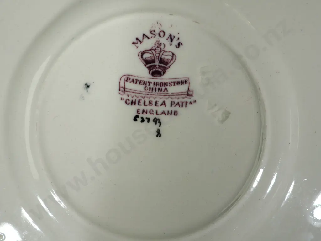 A Lot of Three Masons Chelsea Platters & Six Mid Century Ardmore Plates Image 1++