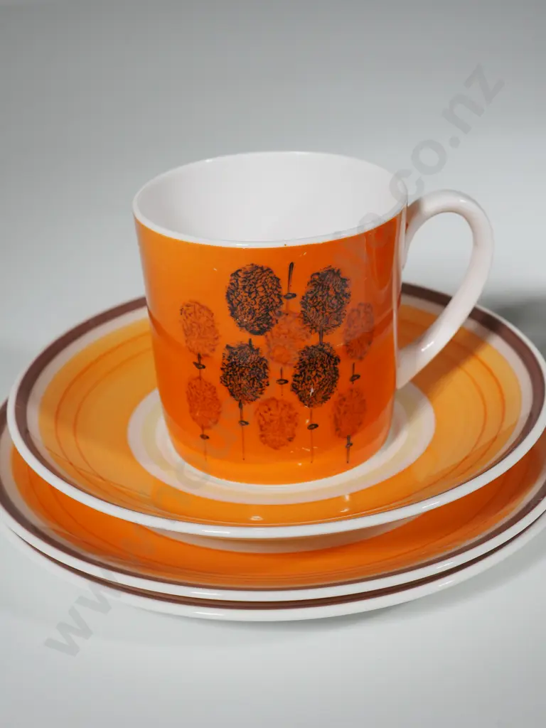 Pair of  Susie Cooper Coffee Trios Image 1++