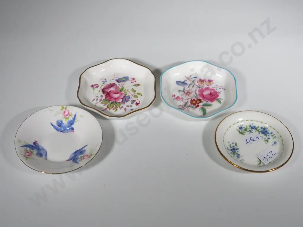 Lot of Four Royal Albert & Coalport Sweet Dishes Image 1++