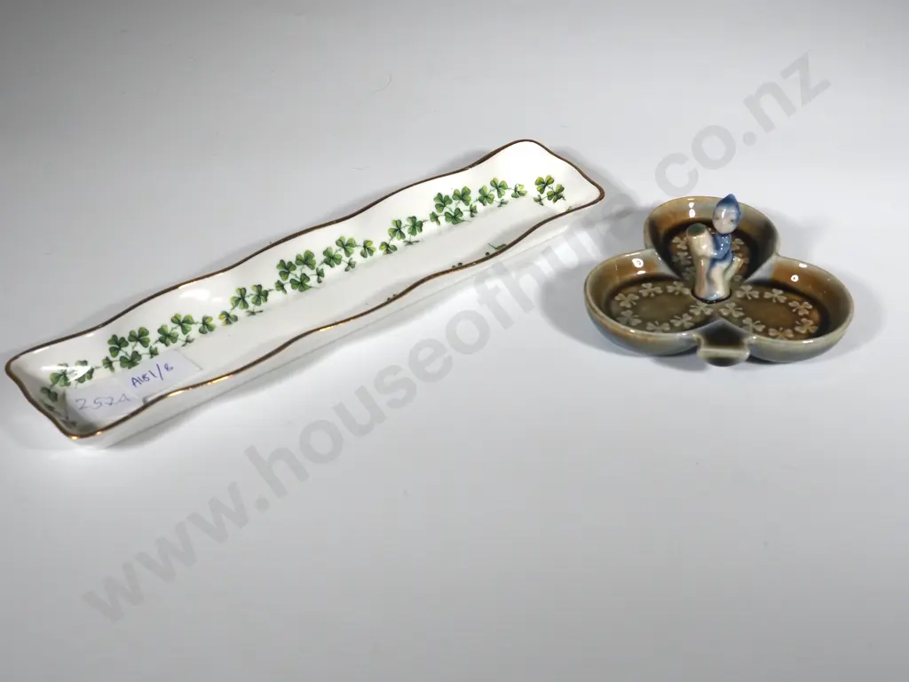Lot of Novelty Irish Porcelain Dish and Hammersley Sweet Dish Image 1++