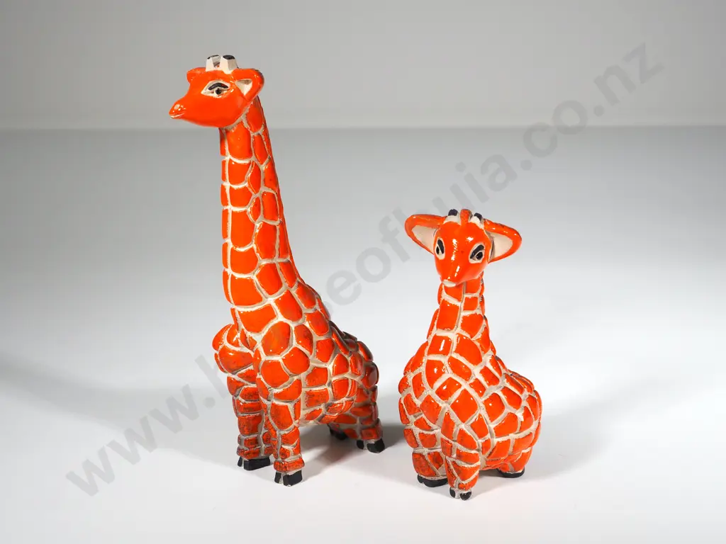 Pair of Ceramic Giraffes Image 1++