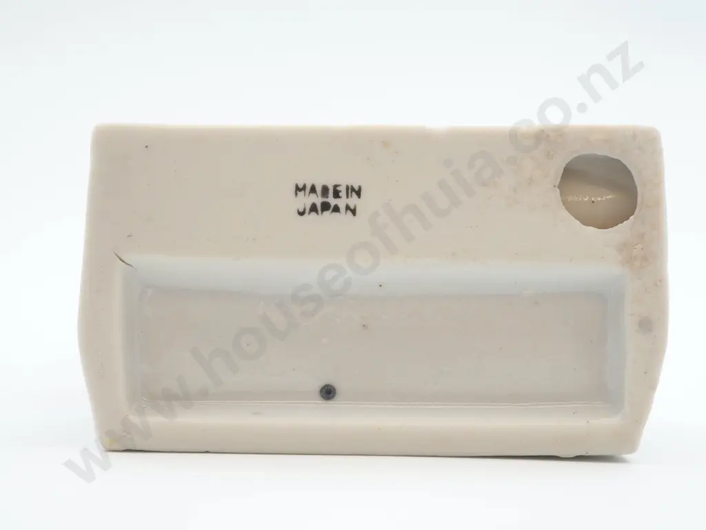 Occupied Japanese Ceramic Figurine: Mickey Mouse & Pluto Image 1++