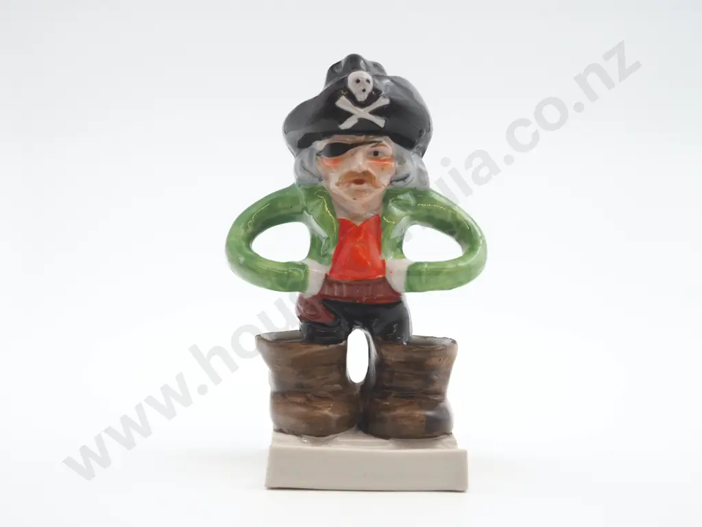 Occupied Japanese Ceramic Figurine: Pirate Captain Image 1++