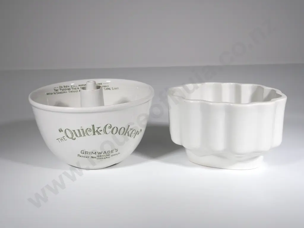 Grimwades  Ironstone Pottery Pudding Mould Image 1++