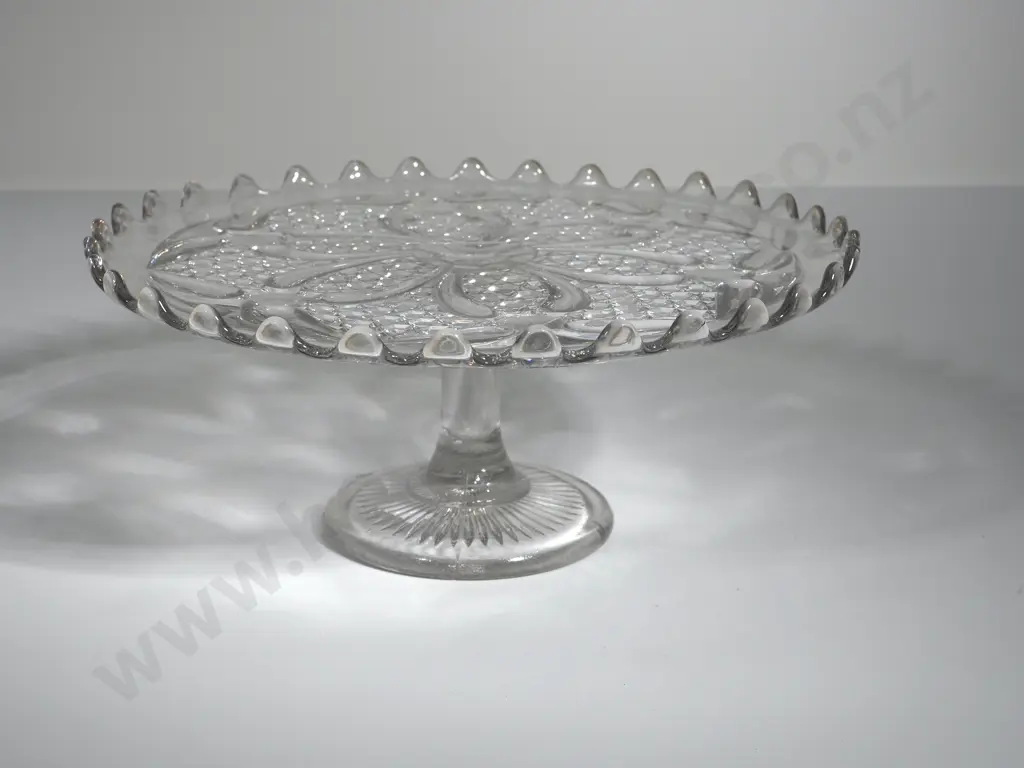 Decorative Glass Cake Stand Image 1++