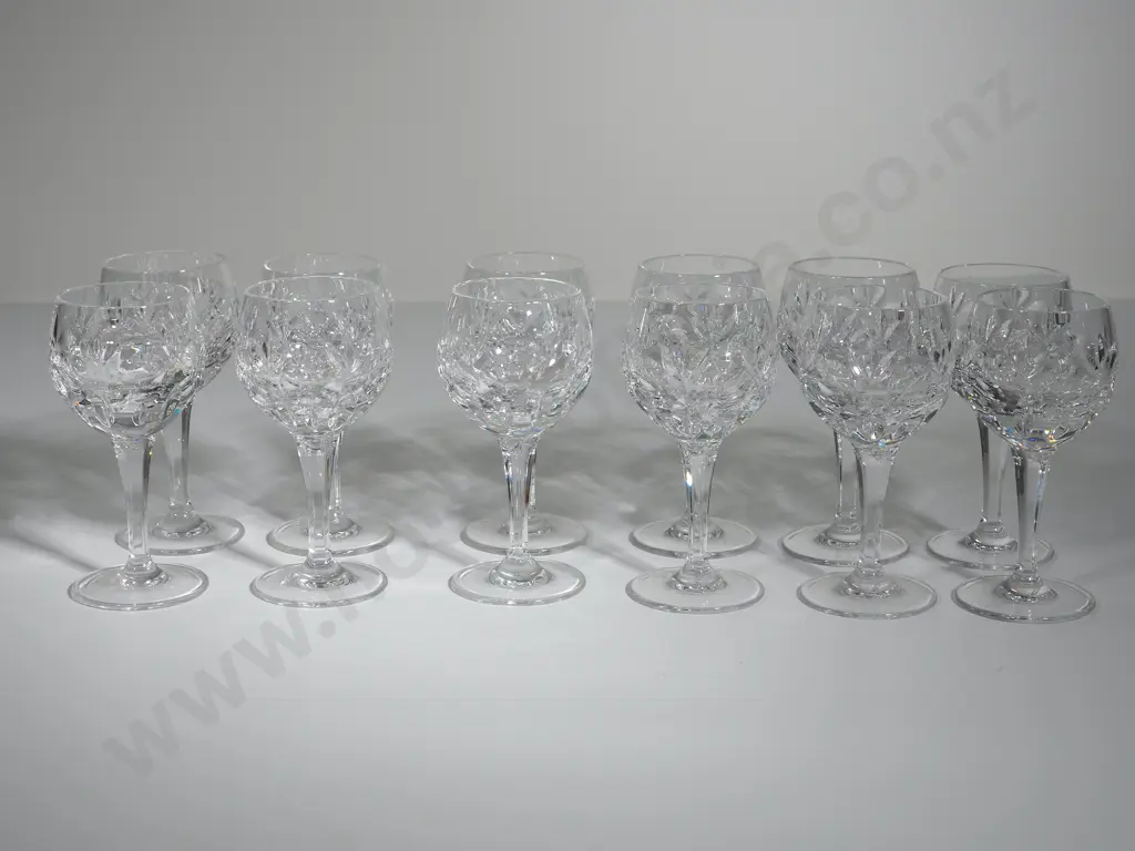 12 Unnamed Crystal  Goblets Image 1++