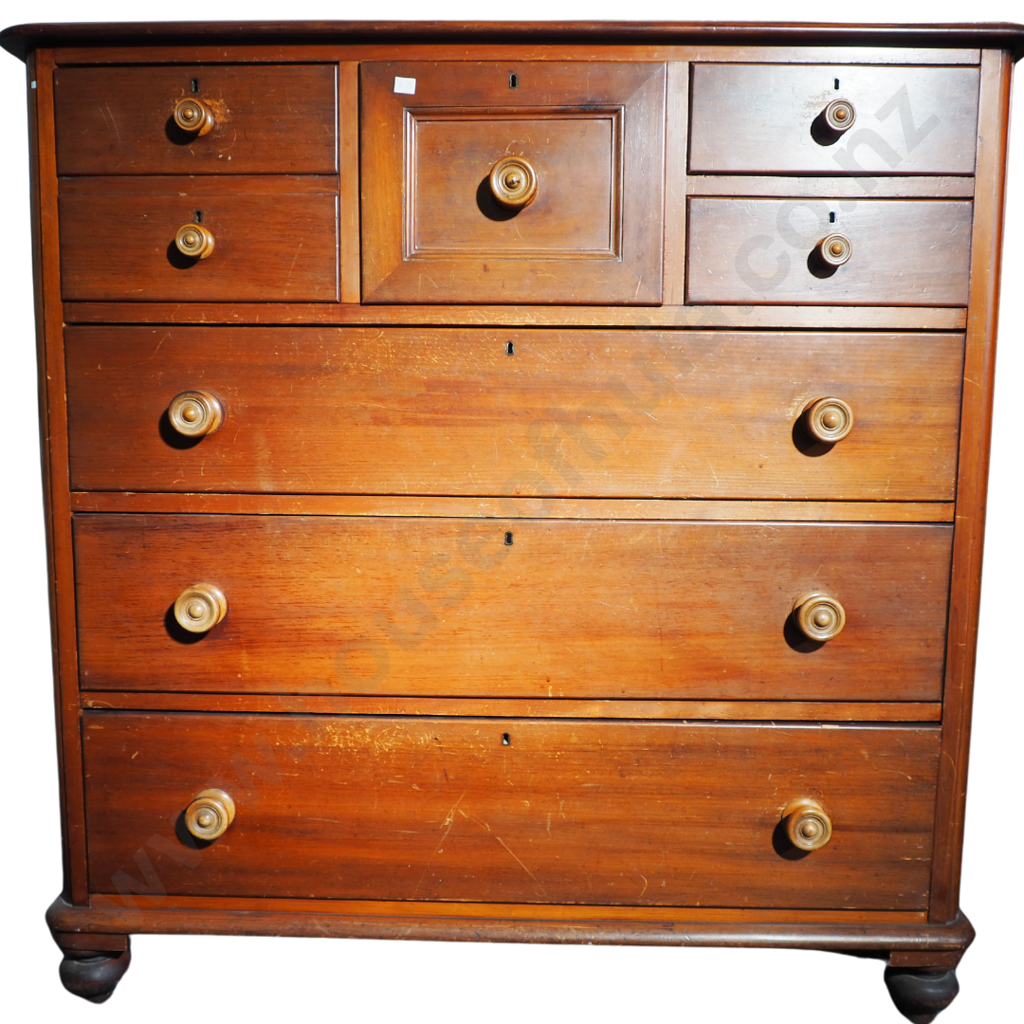 Large Kauri Colonial Tall Boy A/F Image 1++