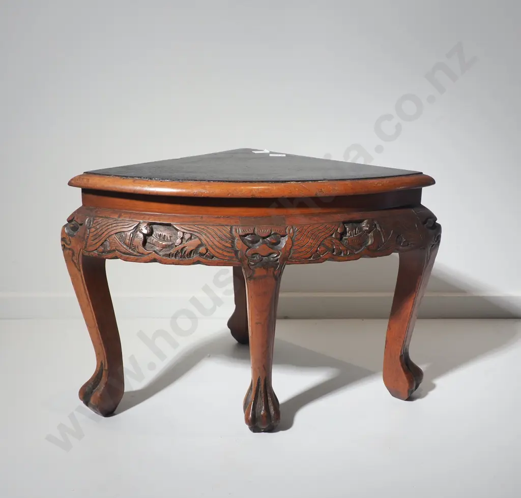 Decorative Indonesian Corner Stool Image 1++