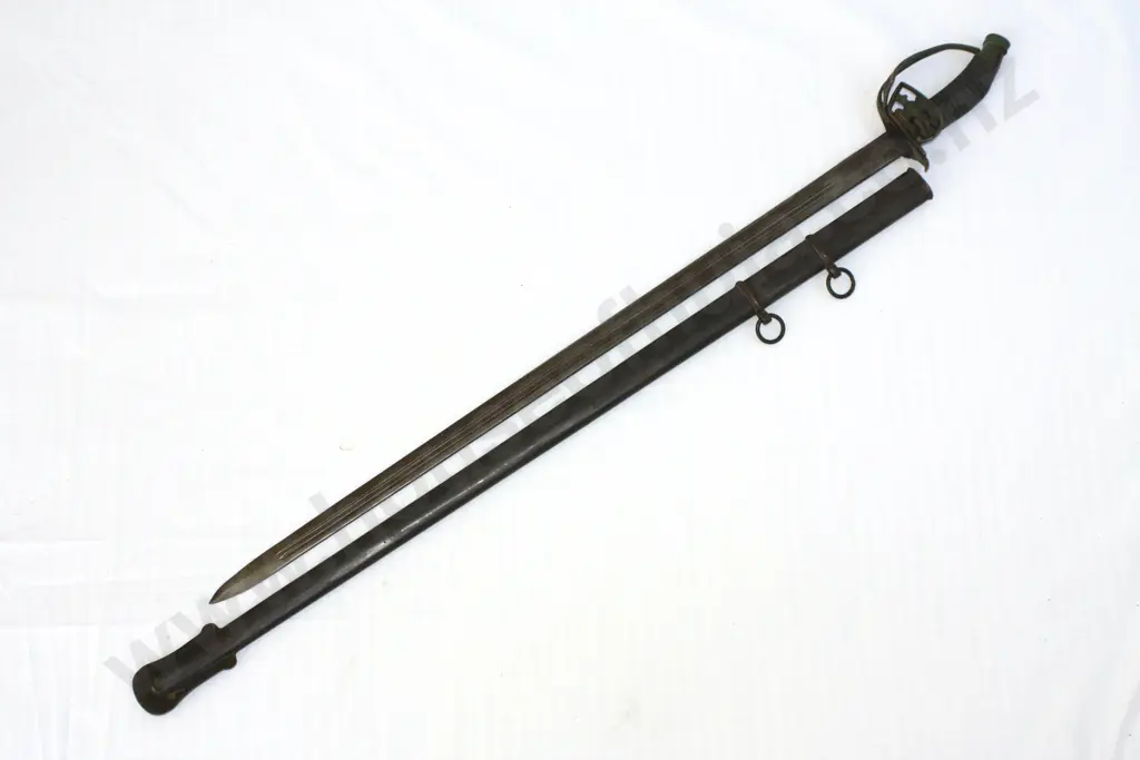 Fine Replica of the German M1898, Prussian Infantry officer’s sword and scabbard Image 1++