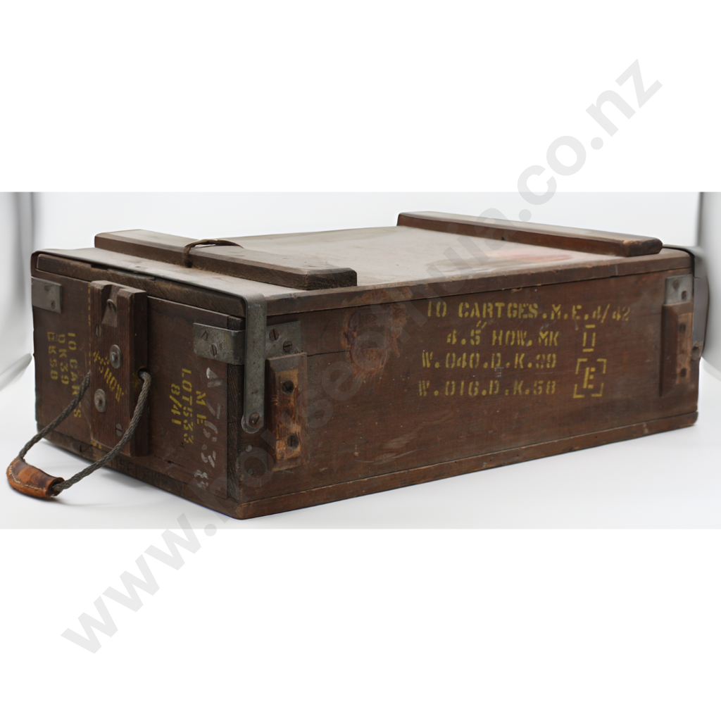 WW2 4.5in Howitzer Ammunition Crate 1940 Image 1++
