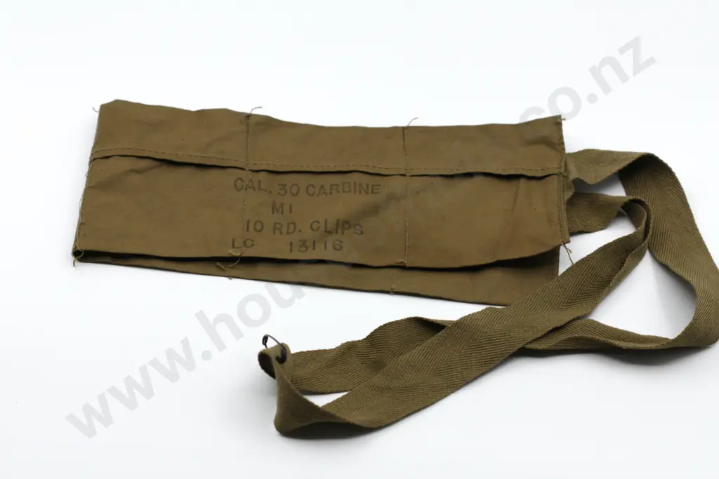 M1 Carbine .30 Calibre Ammunition Bandolier Image 1++