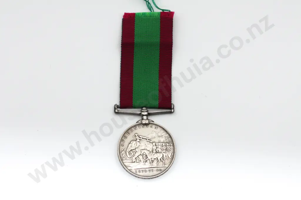 518 Afghanistan Medal 1878-80 Palmer 15th Hussars  Image 1++
