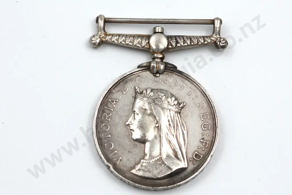 NZ War Medal to Serg G Smith, 1st Waikato Reg. Image 1++