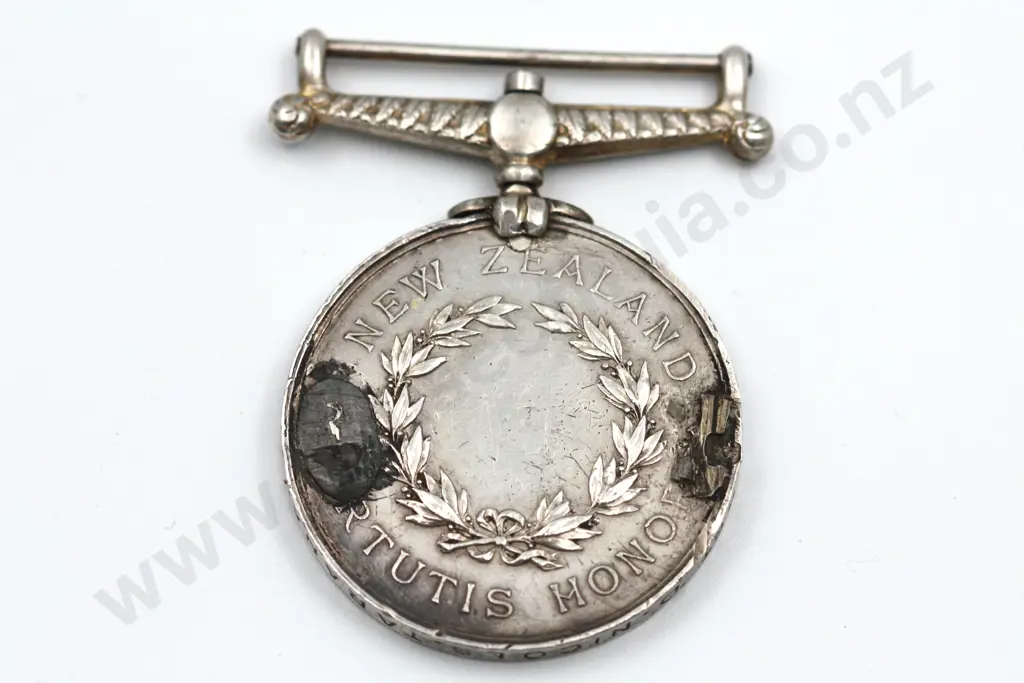 NZ War Medal to Serg G Smith, 1st Waikato Reg. Image 1++