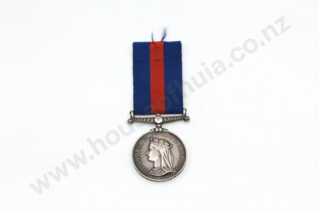 NZ War Medal to 1668 John Sivins, 2nd Batt, 14th Reg. Image 1++