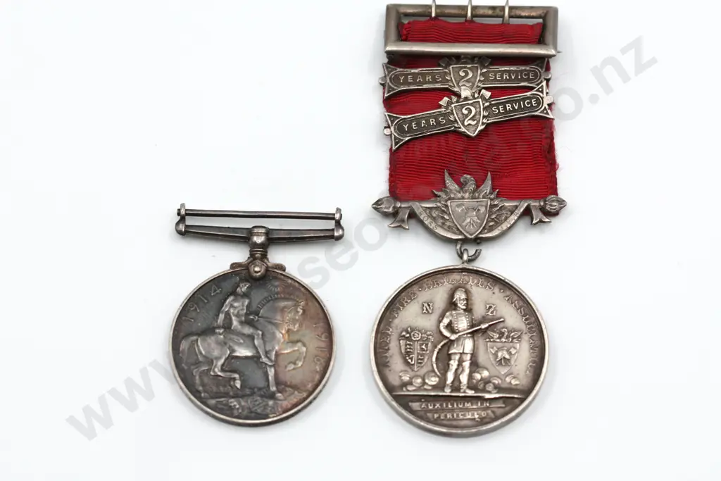 NZEF BWM and UFBA Medal to 37741 Blacklow Image 1++