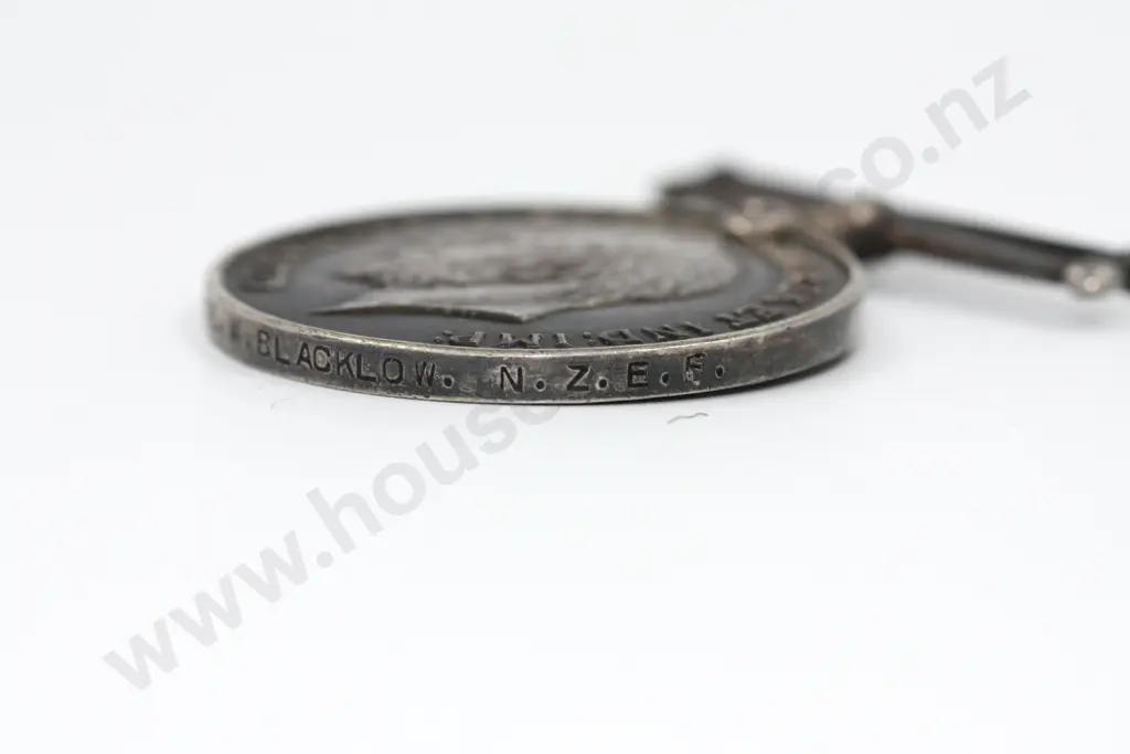 NZEF BWM and UFBA Medal to 37741 Blacklow Image 1++