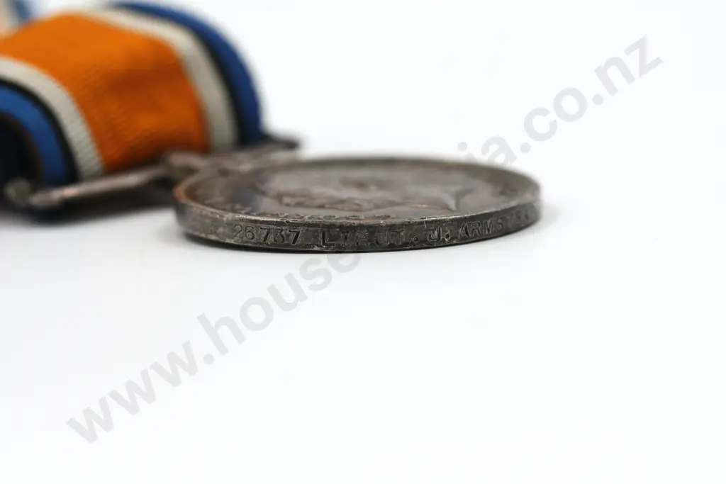 NZEF BWM and Masonic medals to 26737 Armstead Image 1++