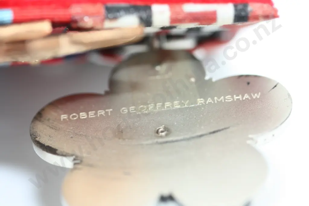 Queens Service Order & WW2 Medal Group to Robert Geoffrey Ramshaw Image 1++