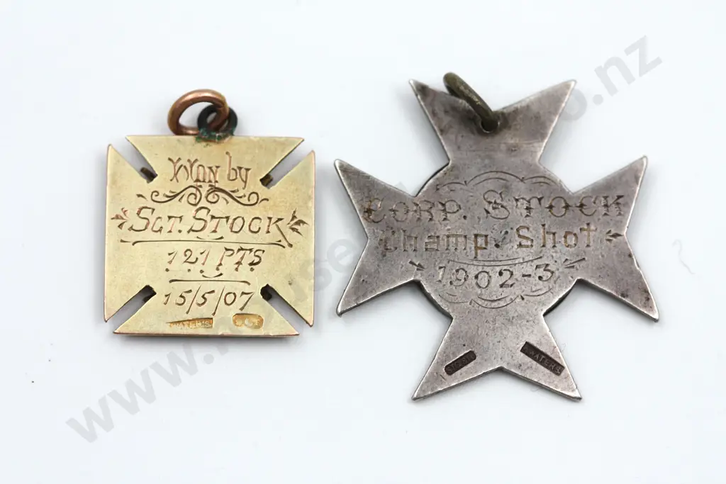 Sgt Stock Shooting Medals *2 Image 1++