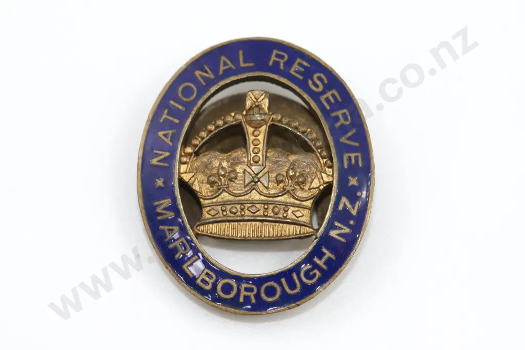 National Reserve Marlborough Badge Image 1++