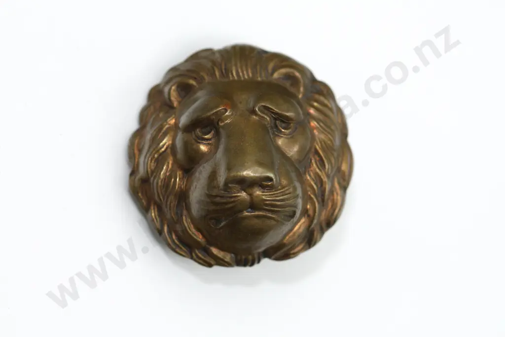 Boer War Slouch Hat Lion Badge Image 1++