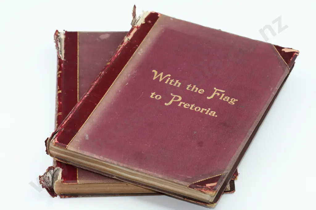 With the flag to Pretoria (Two volumes) Image 1++