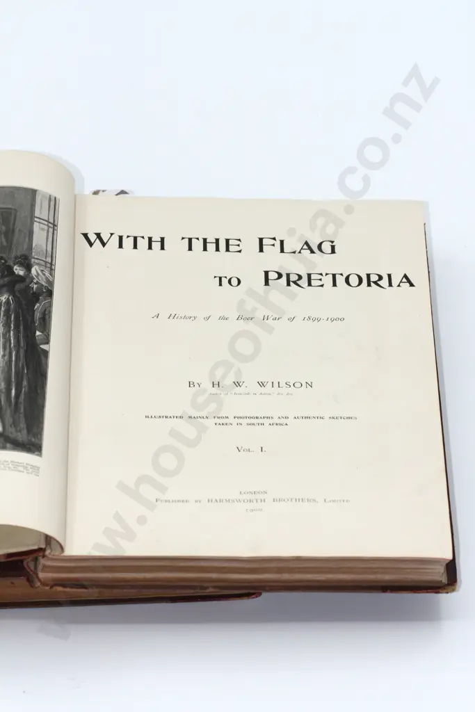 With the flag to Pretoria (Two volumes) Image 1++