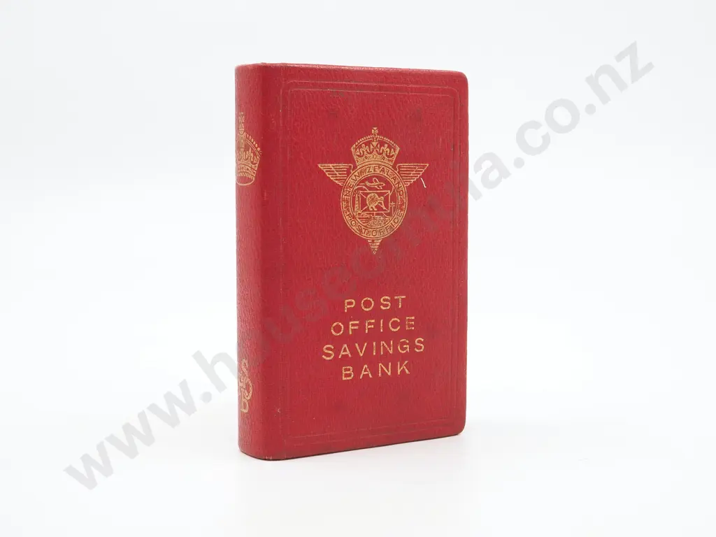 Post Office Savings Bank New Zealand (No Key, Full of 50 Cent Coins) Image 1++