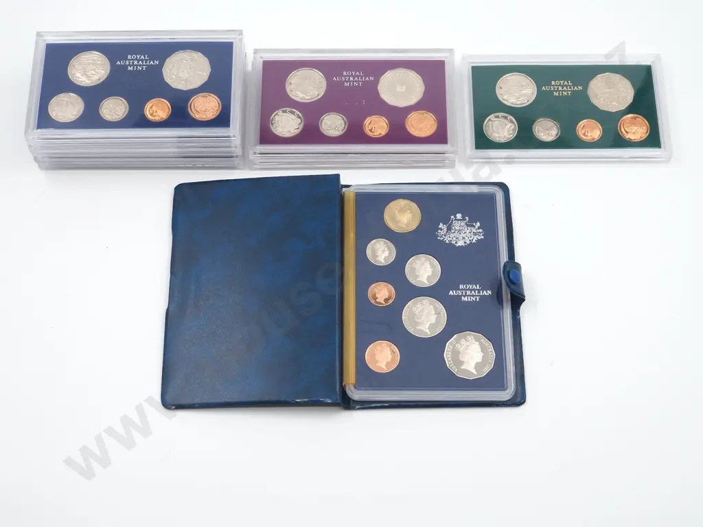 8 Australian Proof Sets Image 1++