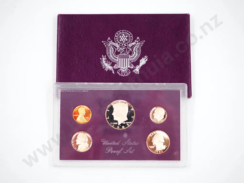 1985 United States Proof Coin Set Image 1++