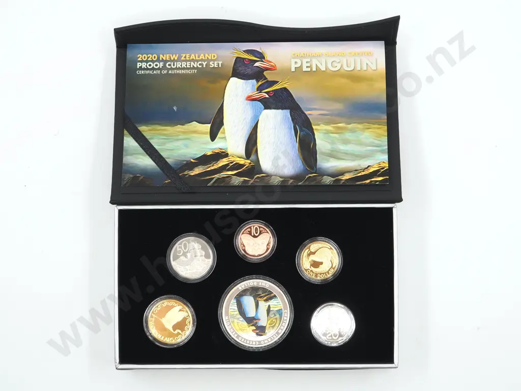 2020 New Zealand Proof Currency Set Image 1++