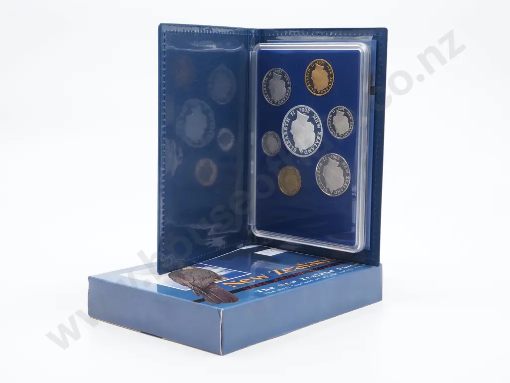2006 New Zealand Silver Proof Coin Set  Image 1++