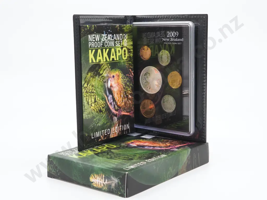 2009 New Zealand Silver Proof Coin Set  Image 1++