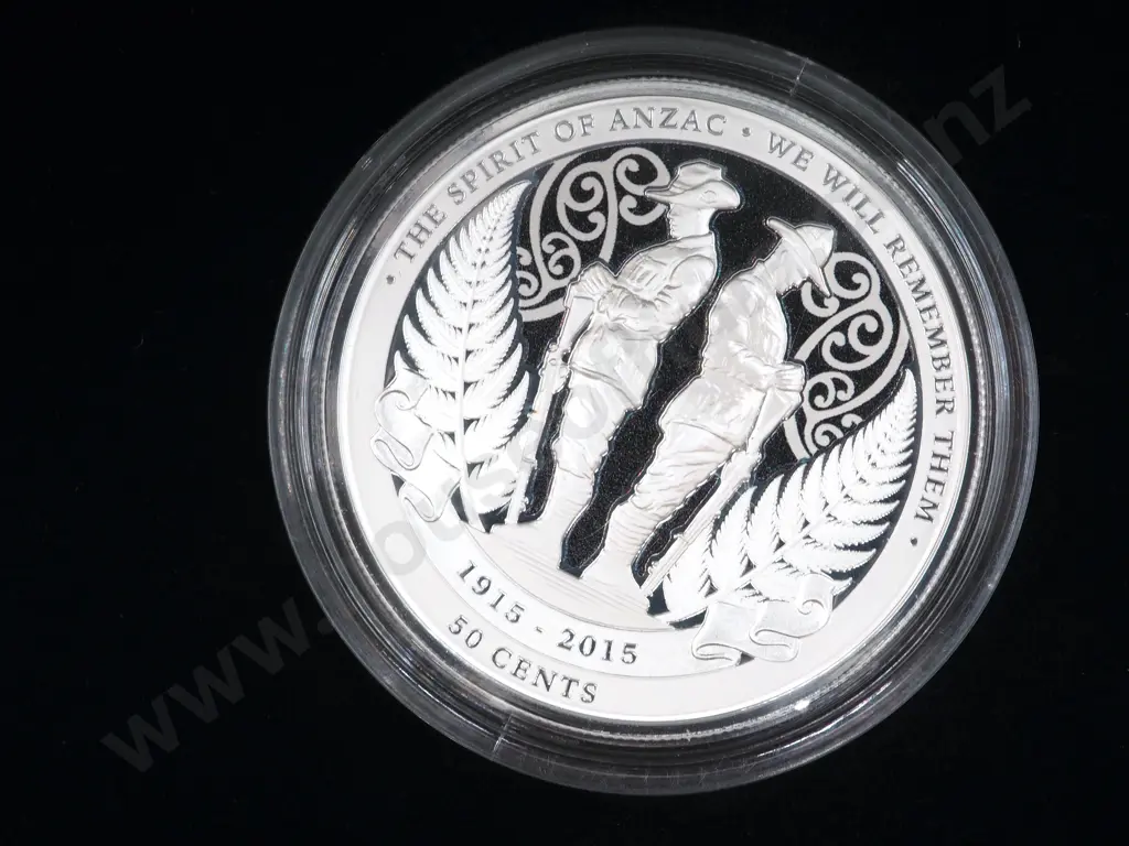 2015 Spirit of Anzac Silver Coin  Image 1++