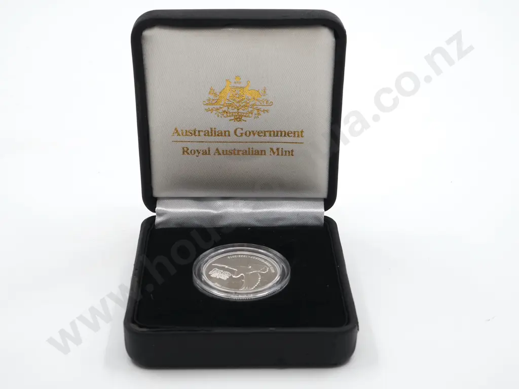 Korean War 60th Anniversary Australian $1 Silver Coin Image 1++