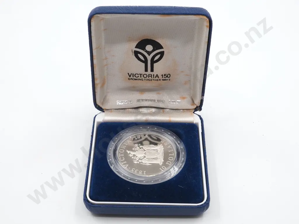 1985 Australia $10 Proof Coin State Series Image 1++