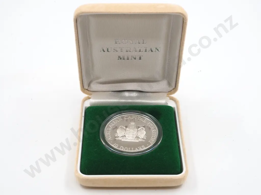 1993 Australia Ten Dollar Silver Proof Coin Image 1++