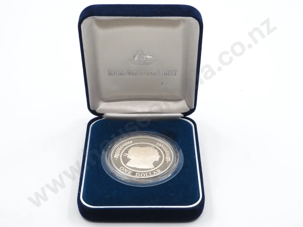 1999 Australia $1 Silver Coin Image 1++