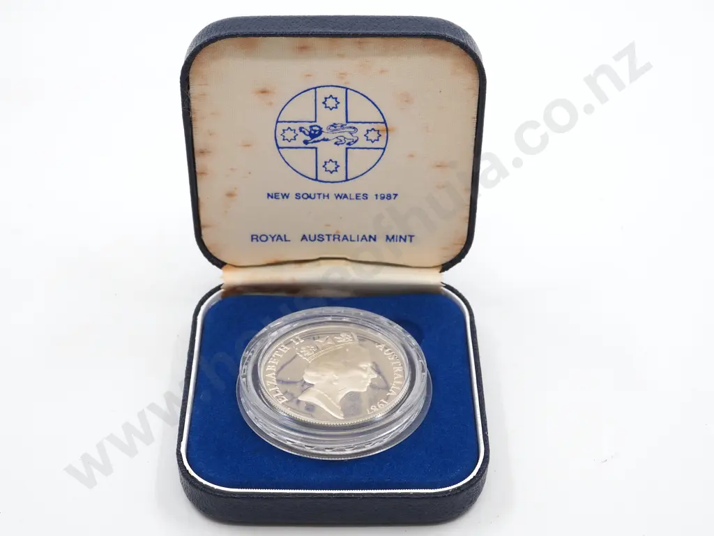 1987 Australia $10 Proof Coin State Series Image 1++