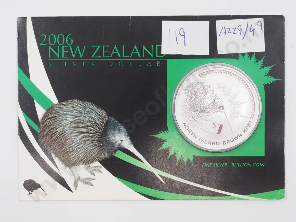 2006 Icons of New Zealand 1oz Silver Coin Image 1++
