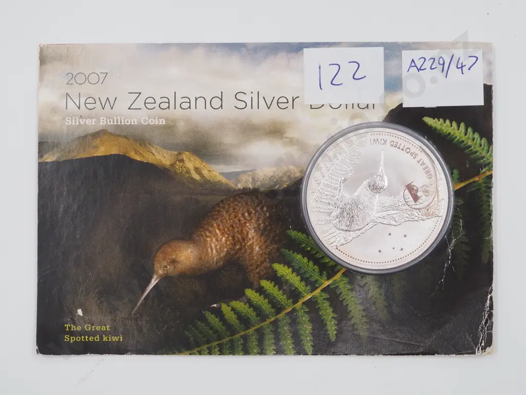 2007 Icons of New Zealand 1oz Silver Coin Image 1++