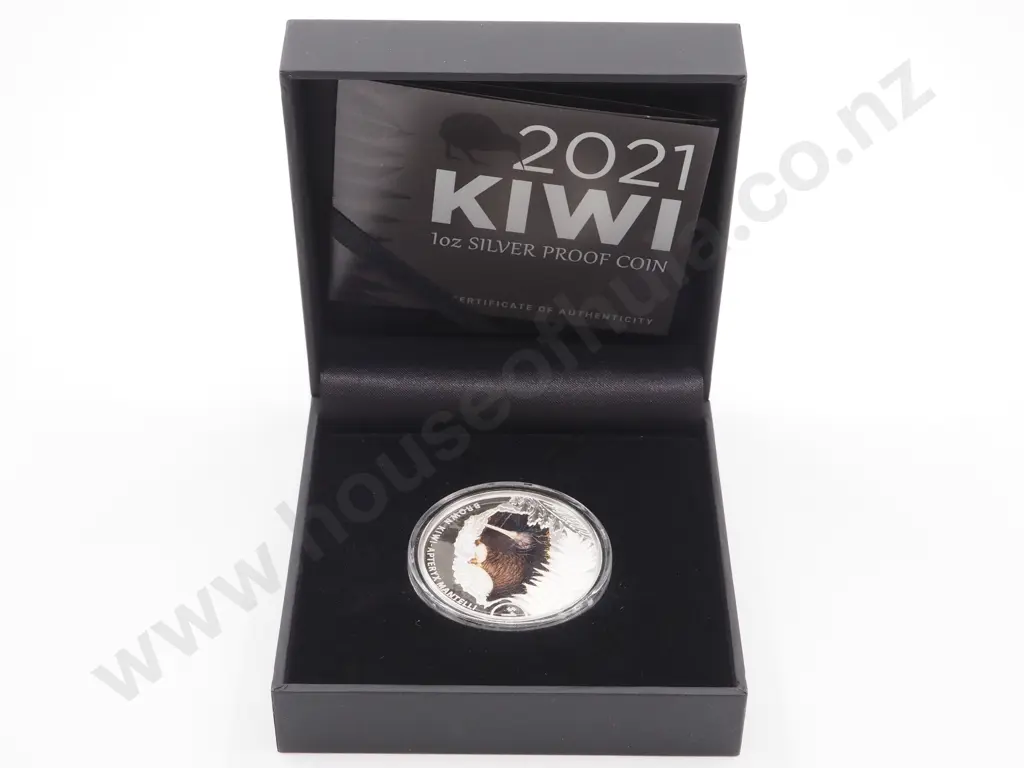 2021 Kiwi 1oz Silver Proof Coin Image 1++
