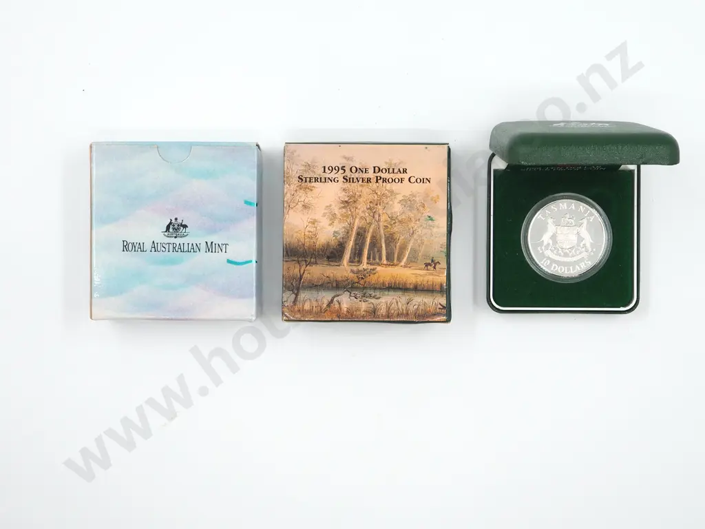Three Australian Silver Proof Coins  Image 1++