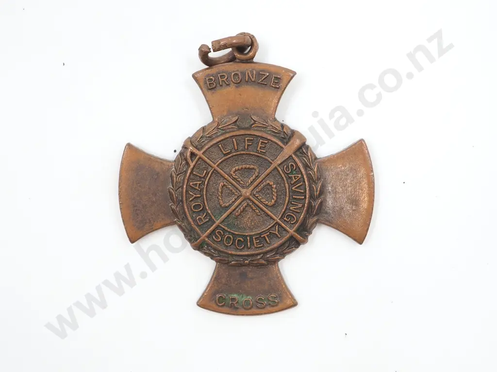 Royal Life Saving Society Bonze Cross: Awarded to Alison Shand 1966 Image 1++