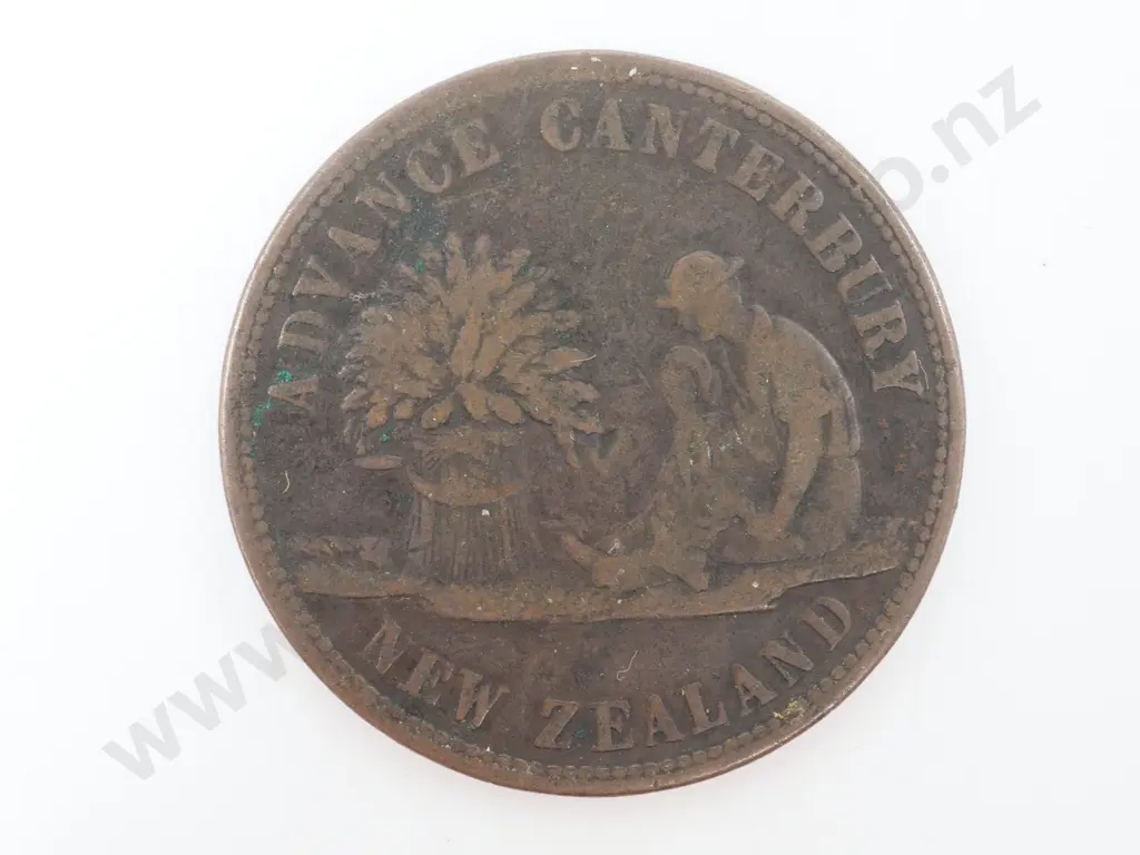 Edward Reece Advance Canterbury Trading Token  Image 1++