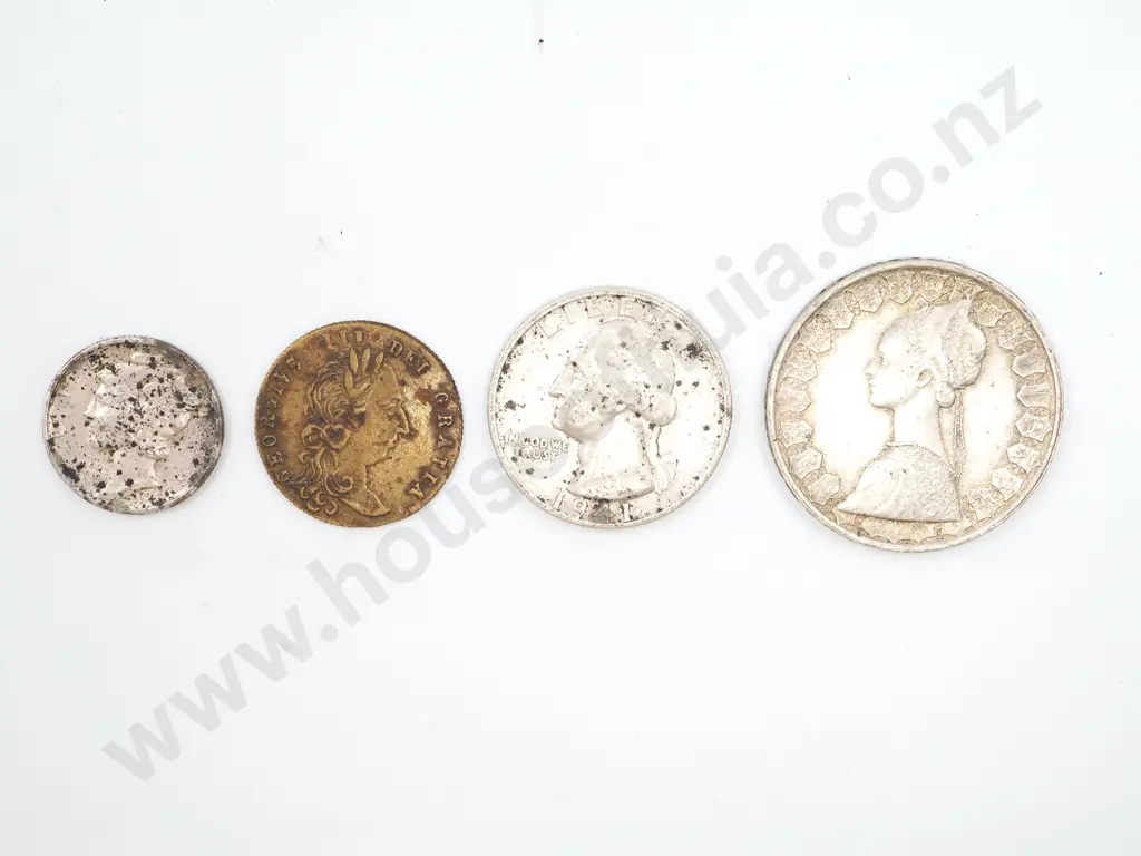 Mixed Lot of English Coins & Tokens Image 1++